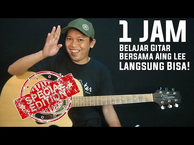 BELAJAR GITAR UNTUK PEMULA SAMPAI BISA DI JAMIN 🎸 class=