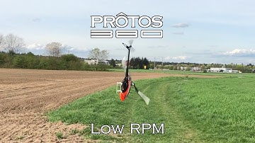 MSH Protos 380 Evoluzione | Low RPM