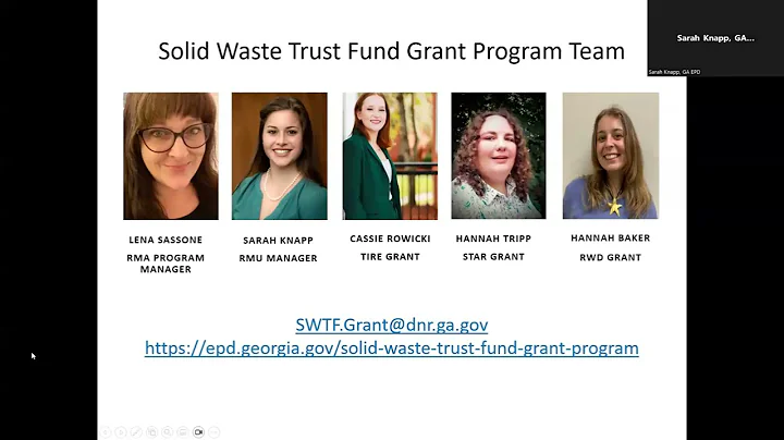 FY25 RWD and Tire Grants Informational Webinar