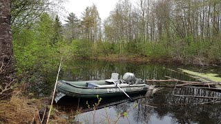 Поездка в лес 8 мая по традиции 2019 [часть 2]. Проводим время у костра. Отправляемся на рыбалку.