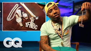 YFN Lucci Shows Off His Insane Jewelry Collection | GQ