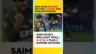 Saim Ayub Shines With Ball Catches