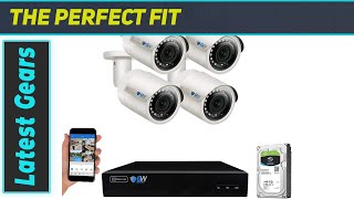 reviewAdvanced Security Camera System with AI Detection & 4K NVR - GW Security 8 Channel Review