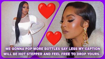ASHANTI: We gonna Pop More Bottles Say Less My Caption will be Hot Stepper and Feel free to drop...🔥