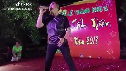 Con trai của Lê Giang hát live hay như ca sĩ