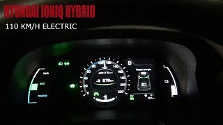Hyundai Ioniq Hybrid - At 110 Kmh In Electric
