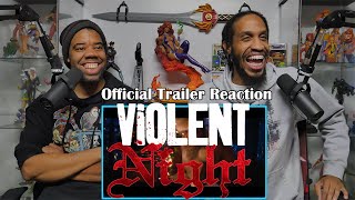 Violent Night - Official Trailer Reaction