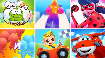 Perfect Level #75- Om Nom Run, Super Wings, Vlad & Niki, Miraculous- All Levels Gameplay Android Ios