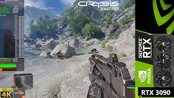 Crysis Remastered "Can It Run Crysis Mode" Settings 4K, Patch 2.0 | RTX 3090 | Ryzen 5950X