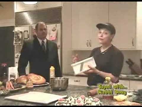 Chef Sharon Matten bakes for Rosh Hashana on TAPED...