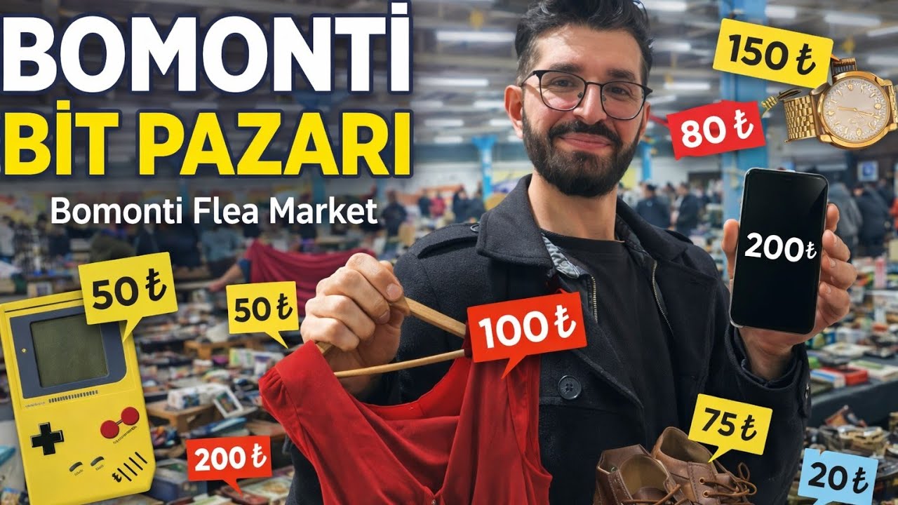 Av, Keşif ve Sürprizler! | Bomonti Bit Pazarı — Bomonti Flea Market #38