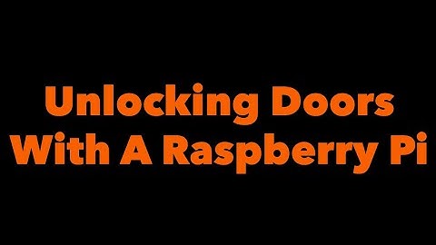 Unlocking Car Door Using A Raspberry Pi And RTL-SDR USB Dongle