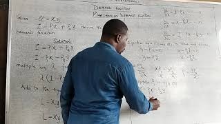 Marshallian demand function