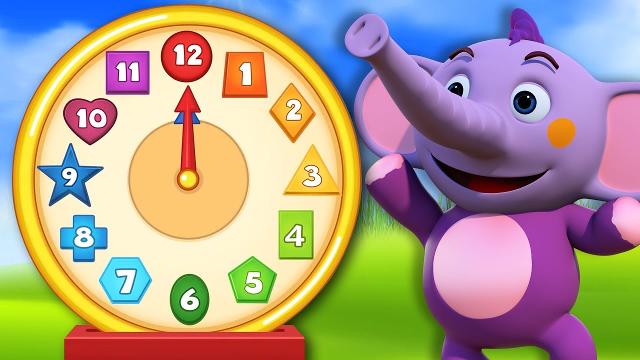 ⁣Learn Shapes and Number for kids | Kindergarten Videos | Educational Videos | Kent The Elephant