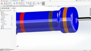 How to make Resistor on SolidWorks.