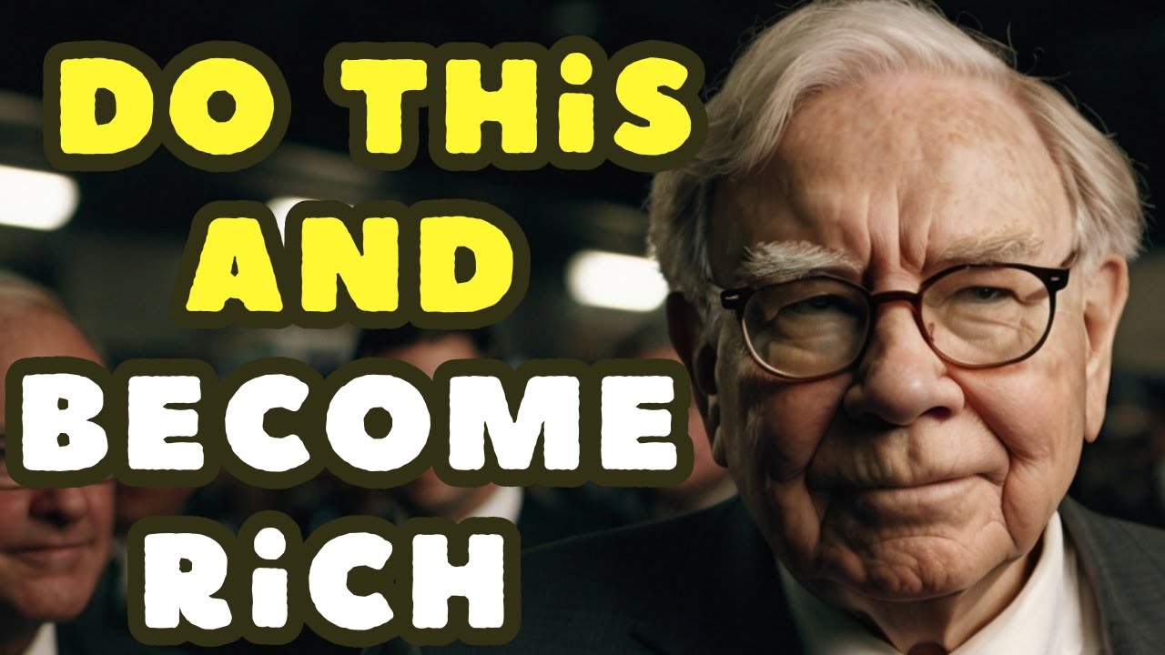 Warren Buffett Reveals | What Any POOR Person Can Do to Become RICH ...