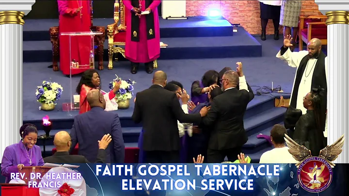Rev. Dr Heather Francis Elevation to Senior Pastor...