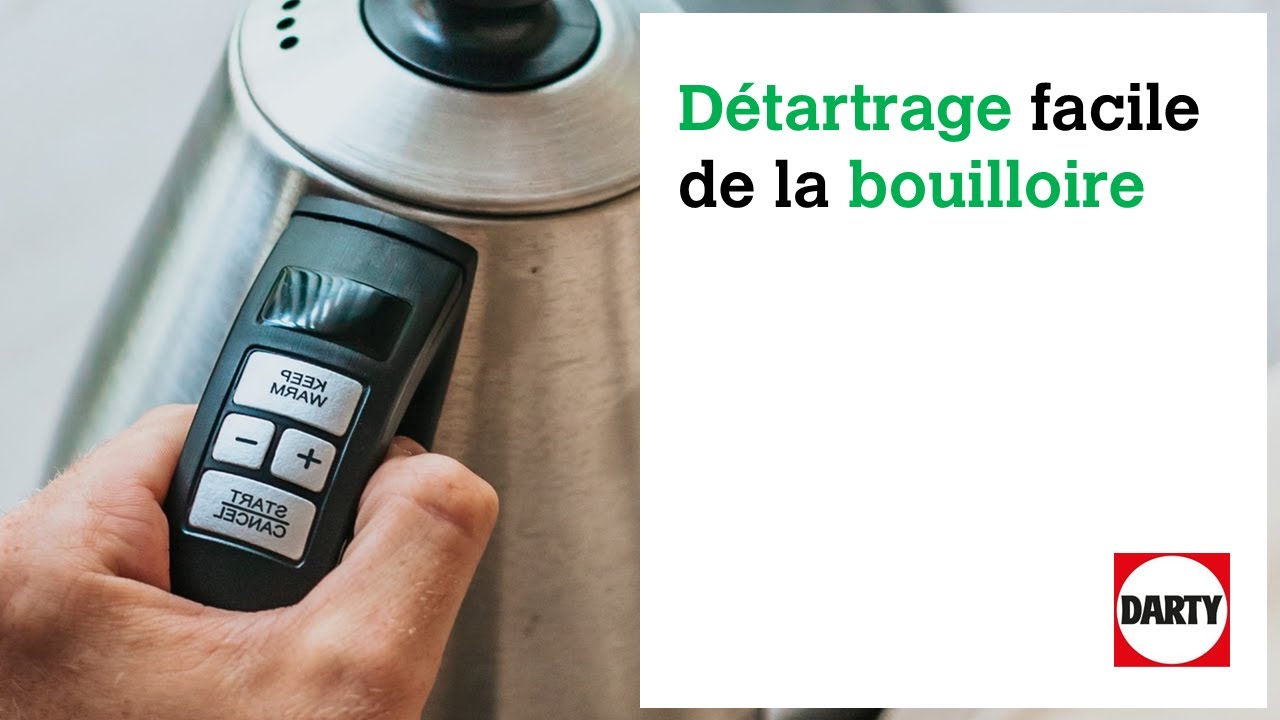 Comment détartrer sa bouilloire électrique ?