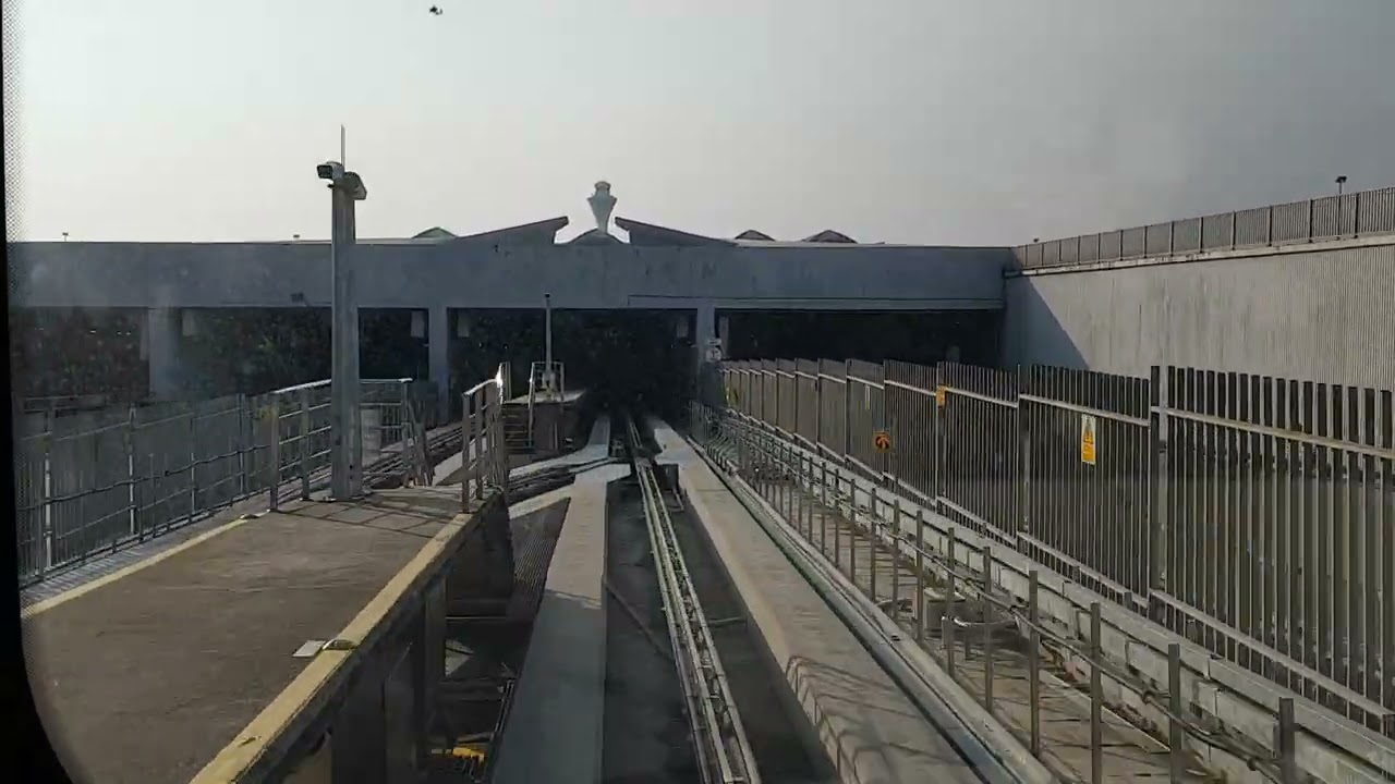 Aerotrain from Satellite to Main Terminal Building Kuala Lumpur International Airport KLIA T1 KLIA1