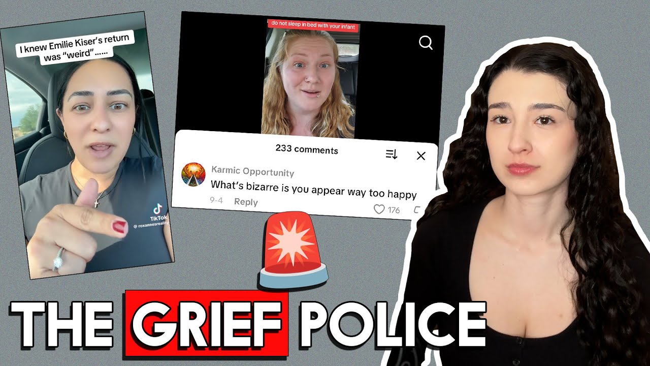 The grief police is here to tell women they're not grieving right YouTube