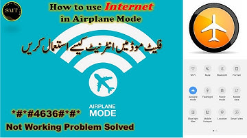 how to use internet  Mobile Data in flight mode | *#*#4636#*#* Problem solved #internet #data
