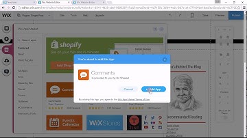 How to add Comments to your Wix Blog