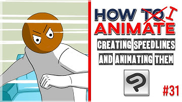How to Animate SPEED LINES in Clip Studio Paint (Tutorial)