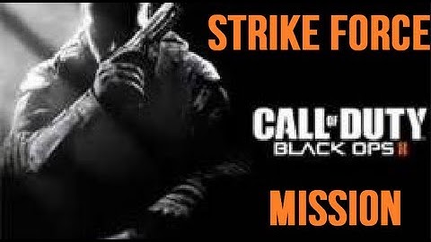 Black Ops 2 Campaign Walkthrough - Strike Force Mission on Overflow