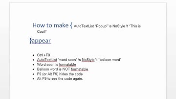 How to Create Text Pop-Ups in Microsoft Word : Using Microsoft Word