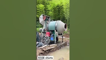 The Portable Concrete Mixer That Will Make Your DIY Projects a Breeze🏗️🧱👷