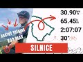 Krátký trénink na silničním kole VO2 max přes Jeseník. 65km 680m