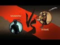 Shadow fight 2   shadow vs hawk  pendu gamer boys  perfect