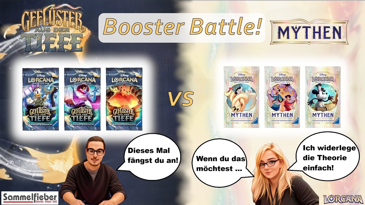 Ein weiterer Hit für die Sammlung! | Set 9 vs Set 10 Booster-Battle | Disney Lorcana [Deutsch]