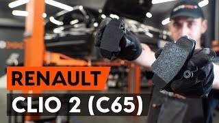 Как да сменим переден спирачни накладки / накладки на RENAULT CLIO 2 (C65) [ИНСТРУКЦИЯ AUTODOC]