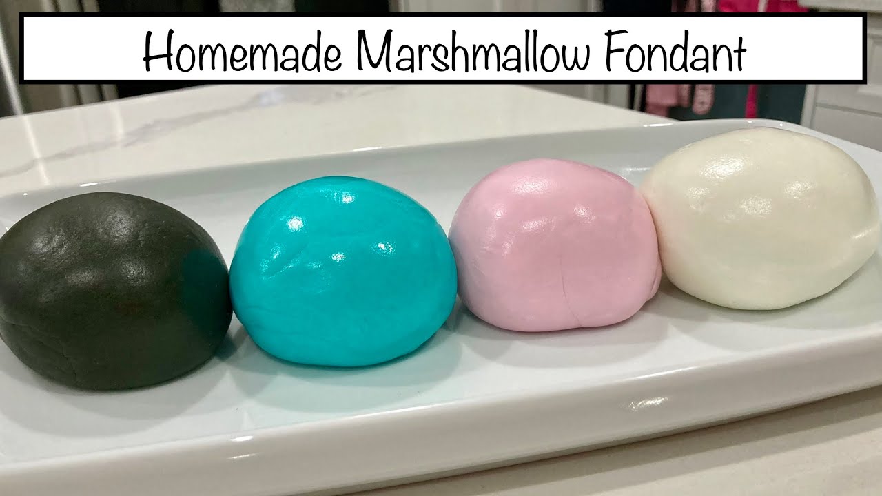 This black fondant is quick, easy, and delicious! It's a must try! #fo, Fondant Recipe