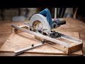 Amazing Circular Saw Guide | How to Build a Cutting Guide Rail for Circular Saw