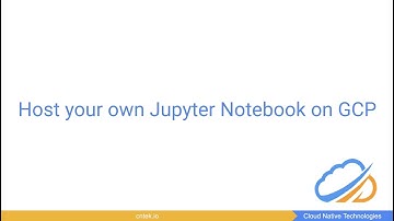 Host your own Jupyter Notebook on GCP in less than 10min