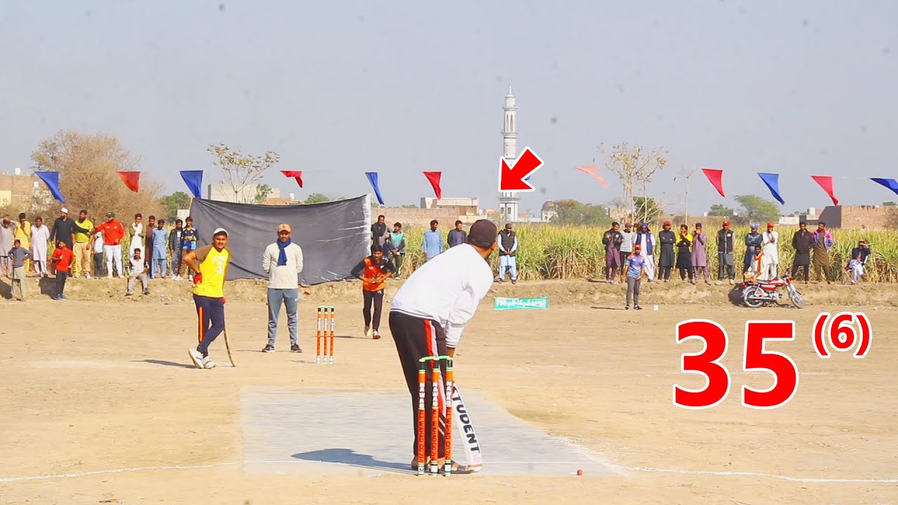 Need 35 Runs Last Over Best Match in Cricket History EVER 2023 - YouTube
