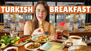 Must Try Epic TURKISH Breakfast Food Tour. First Time Eating in Canakkale | Food and Travel Guide. Resimi