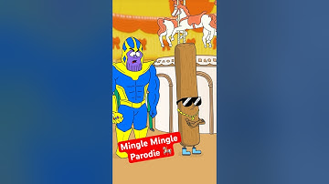 Mingle Mingle Parodie 🎠 #vogeljongen #squidgame #squidgame2 #squidgame3 #thanos #parodie