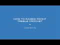 How to Raised Treble Crochet I Made With Love | Tom Daley