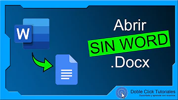 Como abrir um Arquivo docx online?