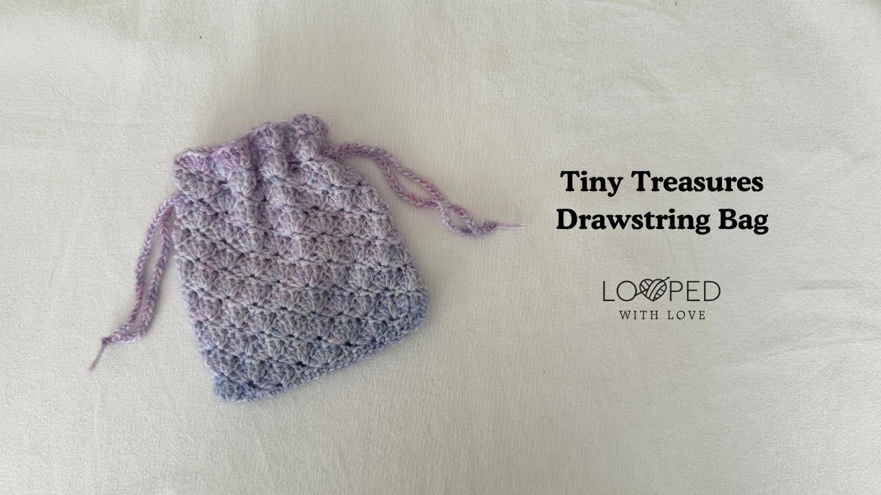 Tiny Treasures Drawstring Bag [TUTORIAL] - YouTube