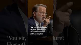 Hegseth pressed by Democratic Senator on Iran war plan