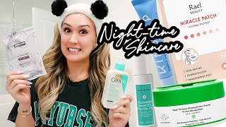 Night Time Skincare Routine (Not Hyram Approved) | Vlogmas Day 4