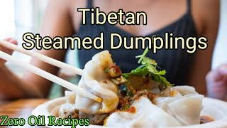 Tibetan Steamed Dumplings | Momo recipe | Vegetable Momos recipe | Pierogi Dumplings | Varenyky |