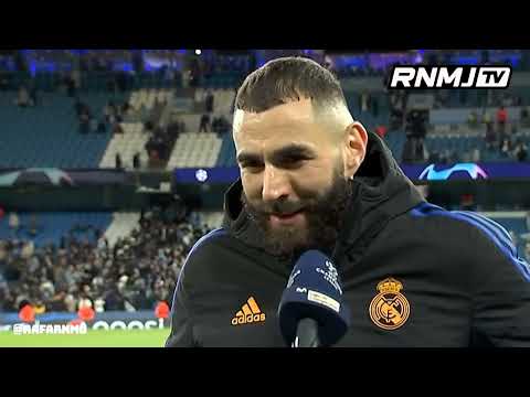 Declaraciones de BENZEMA post Manchester City 4-3 Real Madrid CF (26/04/2022)