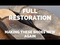 Salvatore Ferragamo Shoe Restoration | Refurbishing These Oxford Shoes