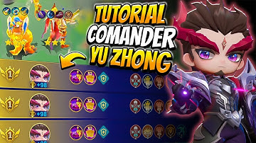 UPDATE TERBARU MCGG !! TIPS BERMAIN COMANDER YU ZHONG !! AUTO WINN !! MAGIC CHESS GOGO