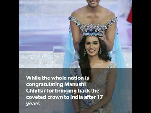 storyboard that Manushi Chhillar unknown facts | Miss world 2017
